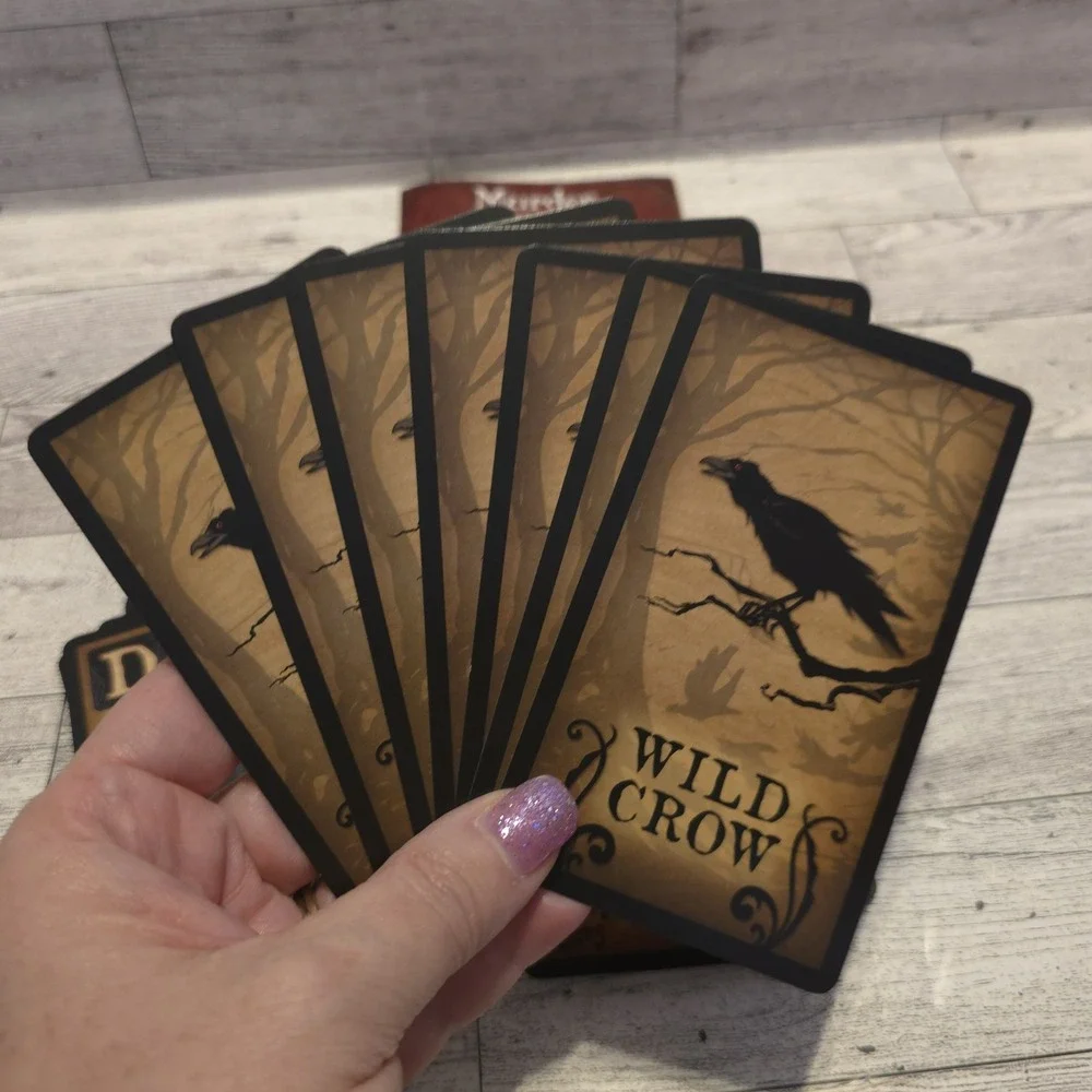 Murder Of‎ Crows 2nd Edition Card Game Tin Box Atlas Games ATG 1342 Family Word
